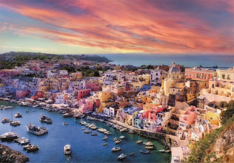 Puzzle Procida, Italia 1500 piezas