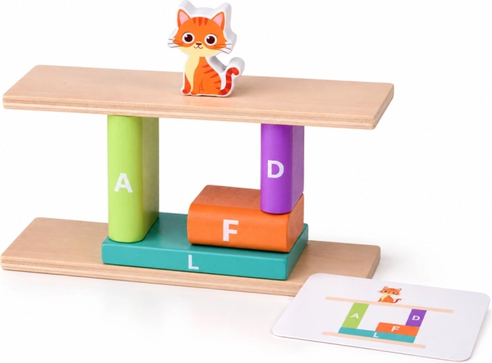 Reto de equilibrio para pequeños constructores