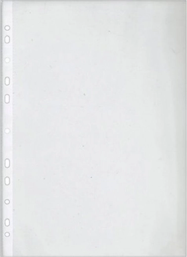 Funda para documentos A4, transparente, 100 uds