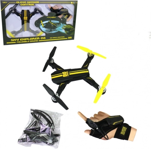 Dron con control manual 2,4 GHz
