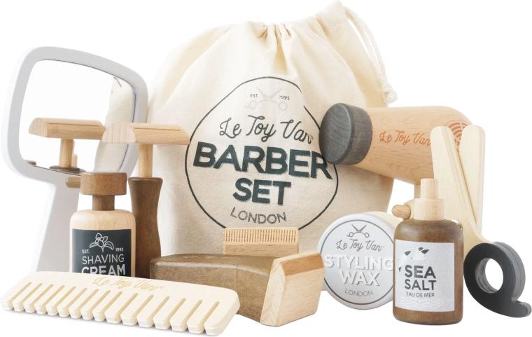Le Toy Van set de peluquería de madera para niños