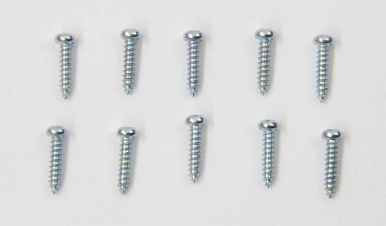 Tornillos autorroscantes para chapa M2,9 × 13 mm, 10 unidades JAMARA