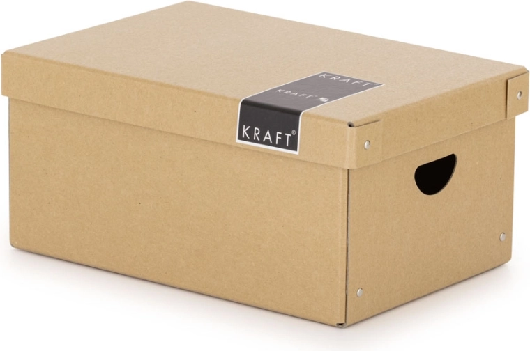 Caja grande de laminado KRAFT Nature