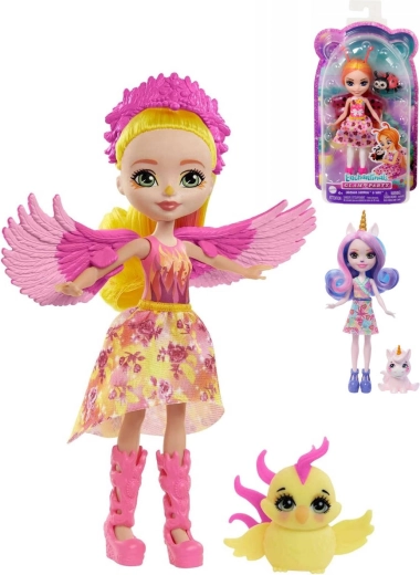 Mattel Enchantimals muñeca con animalito 15 cm - 1 pieza