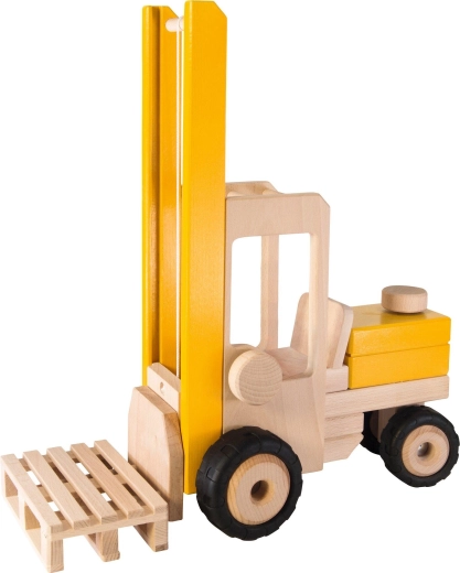 Carretilla elevadora de madera