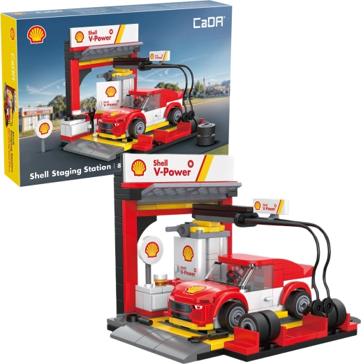Estación de carga CaDA Shell de bloques (237 piezas)
