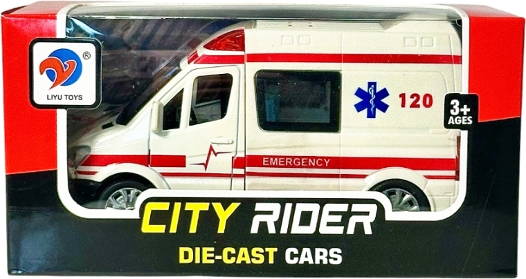 Ambulancia infantil con luz y sonido