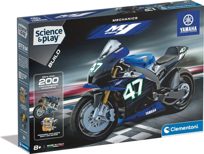 Clementoni Science & Play laboratorio mecánico – moto YAMAHA M1