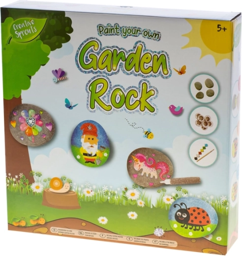 Grow&Decorate pintado de piedras – set creativo para niños 5+