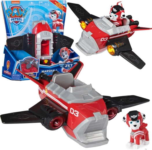 Paw Patrol Marshall: caza de rescate con luz y sonido