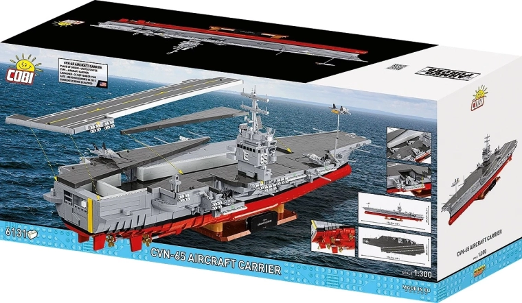 Set de construcción COBI portaaviones CVN-65 – 6131 piezas