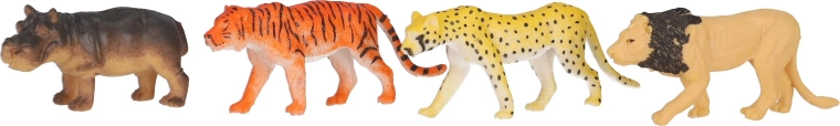 Aspecto detallado de los animales