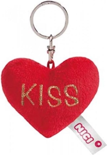 Llavero de peluche Nici corazón - 1 unidad