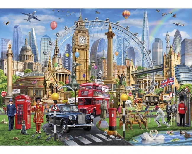 Puzzle Llamando a Londres 1000 piezas