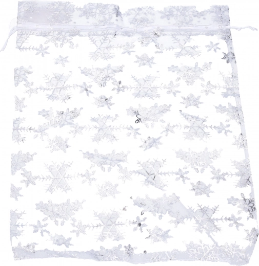 Organza semitransparente para una presentación elegante