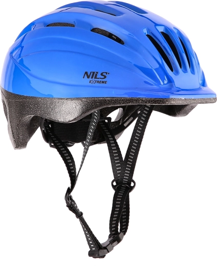 Casco de ciclismo NILS Extreme – Azul