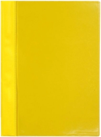 Carpeta de palanca rápida A4 PVC amarilla