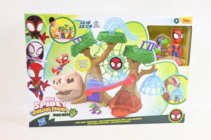 Marvel Spidey and His Amazing Friends Dino-Webs casita en el árbol - 1 pieza