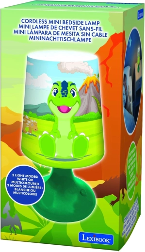 Lámpara de sobremesa inalámbrica Lexibook Dinosaurio