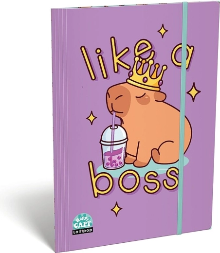 Carpeta de documentos A4 LizzyCard Capybara