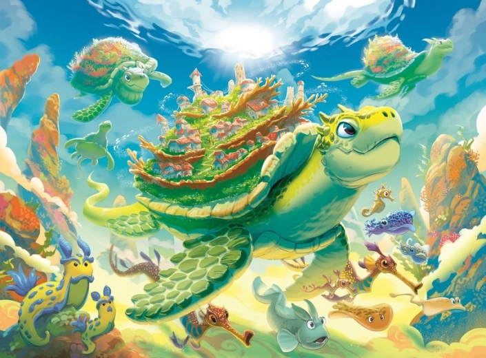 Puzzle Ravensburger Mundo mágico bajo la superficie XXL 200 piezas
