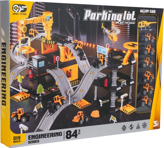 Garaje de aparcamiento de construcción multifuncional con accesorios