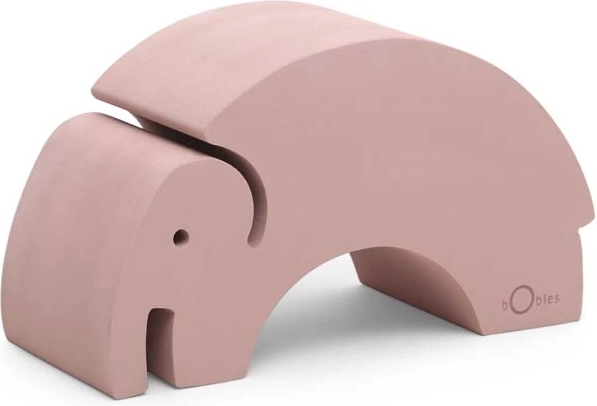 bObles elefante juguete de equilibrio Vintage Rose