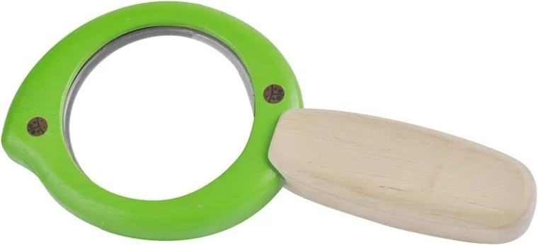 Lupa con forma de hoja PlanToys