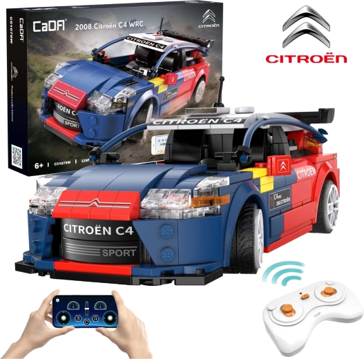 CaDA coche de carreras Citroën C4 WRC teledirigido