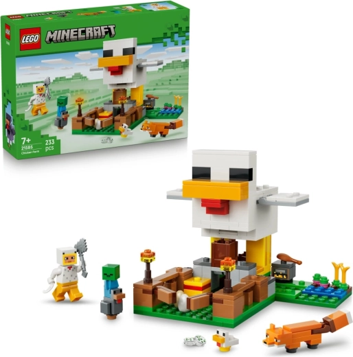 Granja de pollos LEGO Minecraft