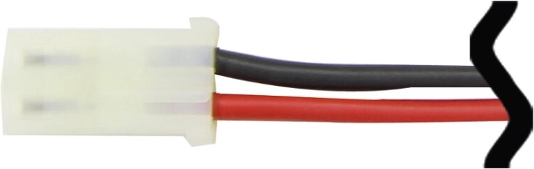Cable de conexión JAMARA con conector AMP, 1,5 mm², 18 cm