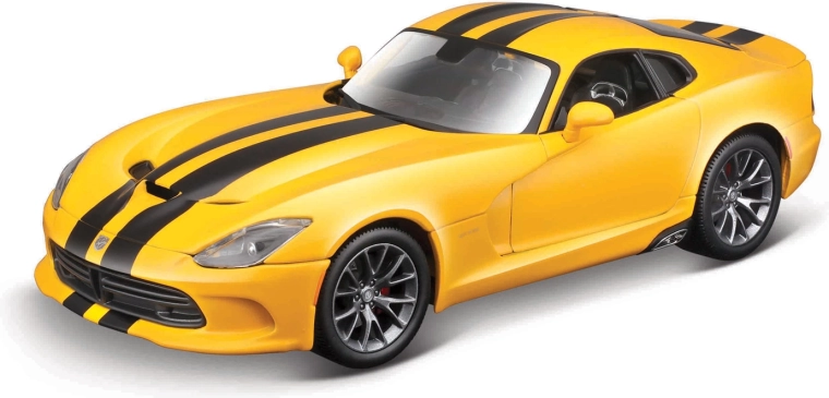 Maisto SRT Viper GTS 2013 amarillo 1:18