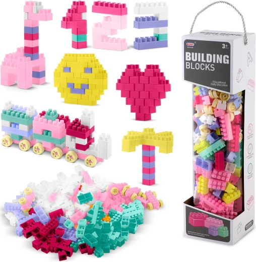 Bloques de construcción grandes 300 uds RICOKIDS