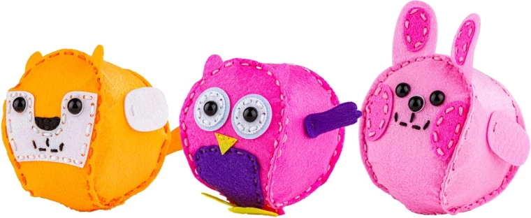 3 peluches en un solo paquete