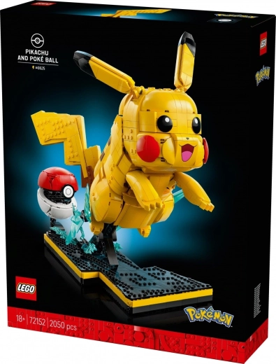 Modelo de exhibición de Pikachu con detalles icónicos