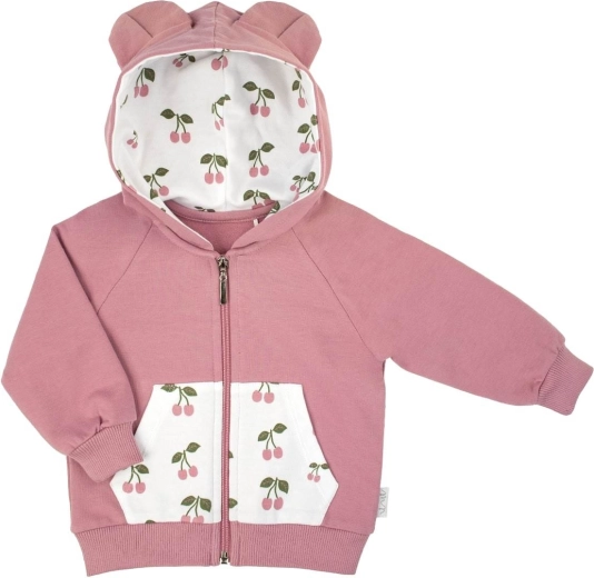 Sudadera infantil con capucha Nicol Emily, 0–3 meses