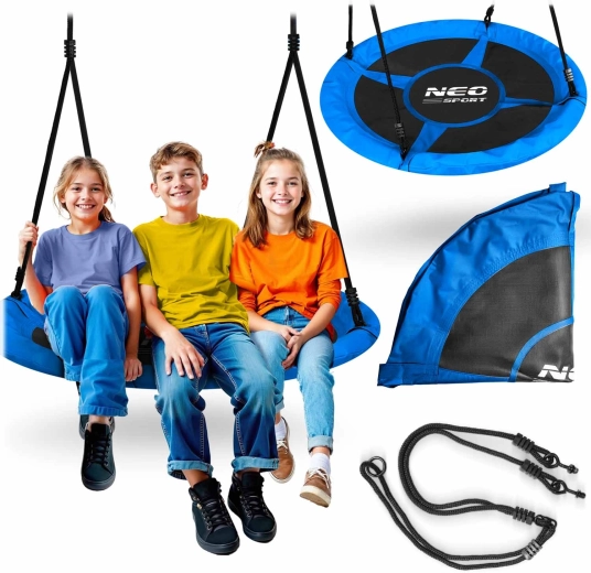 Columpio circular Neo-Sport tipo “nido de cigüeña” Swingo 115 cm
