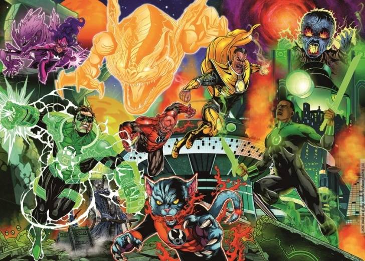 Puzzle Ravensburger Green Lantern de 1000 piezas