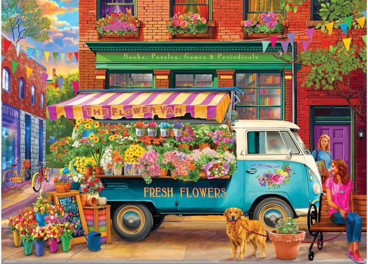 Puzzle EUROGRAPHICS Entrega de flores 1000 piezas