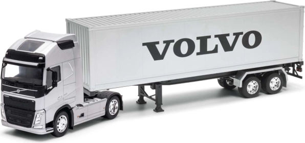 Welly tractor con remolque Volvo FH 1:32