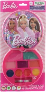 Set de cosméticos Barbie – bálsamo labial con aroma a algodón de azúcar para niños