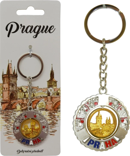 Llavero Praga – un souvenir con estilo con motivo de la ciudad