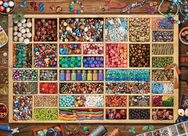 Puzzle Colección de cuentas de Laura 1000 piezas