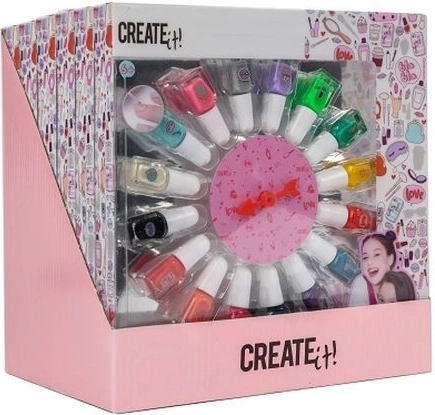 Create It! set de esmaltes de uñas – 16 colores