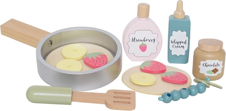 Jabadabado panqueques – set infantil de madera para jugar