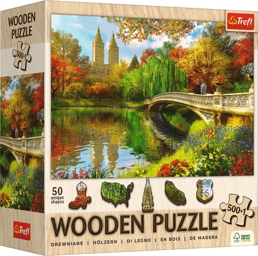 Puzle de madera Central Park Nueva York