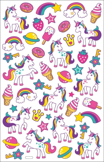 Pegatinas de unicornios – set de 35 uds.