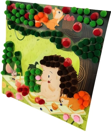 Colores vivos y textura 3D