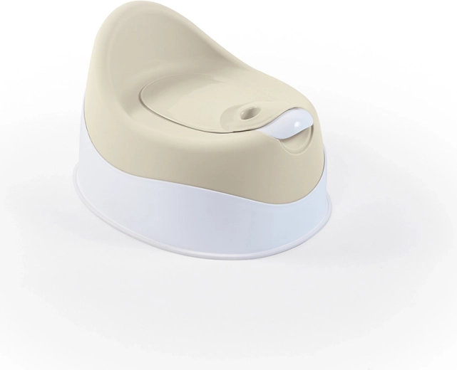 Orinal infantil con tapa y cuenco extraíble, beige