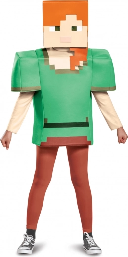 Disfraz infantil de Alex de Minecraft (4–6 años)